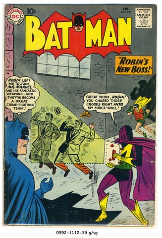 BATMAN #137 © 1961 DC Comics